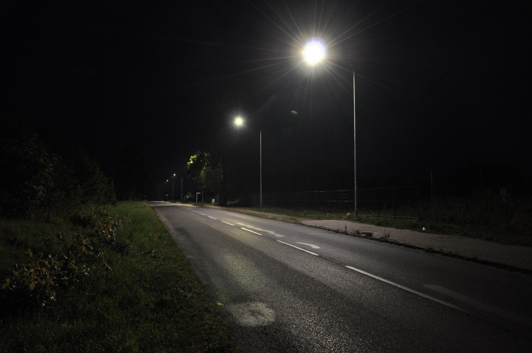 Nowe oświetlenie uliczne w Przechlewie
