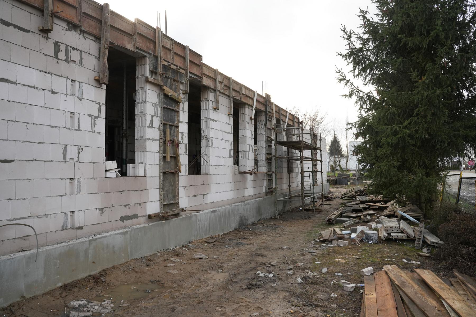 Rozbudowa przedszkola w Przechlewie – zobacz postęp prac