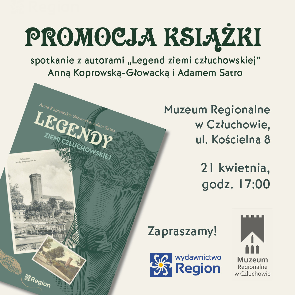 Promocja książki „Legendy ziemi człuchowskiej” – spotkanie z autorami