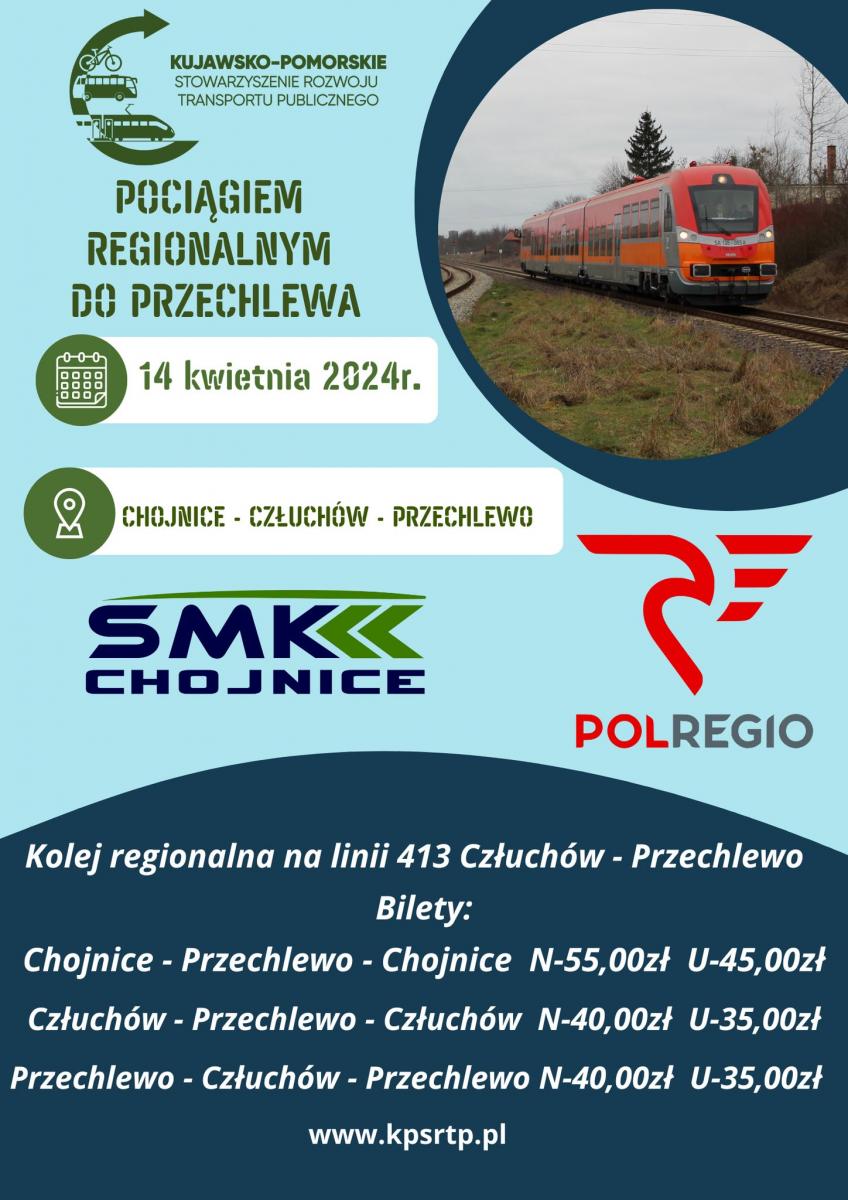 Pociągiem do Przechlewa