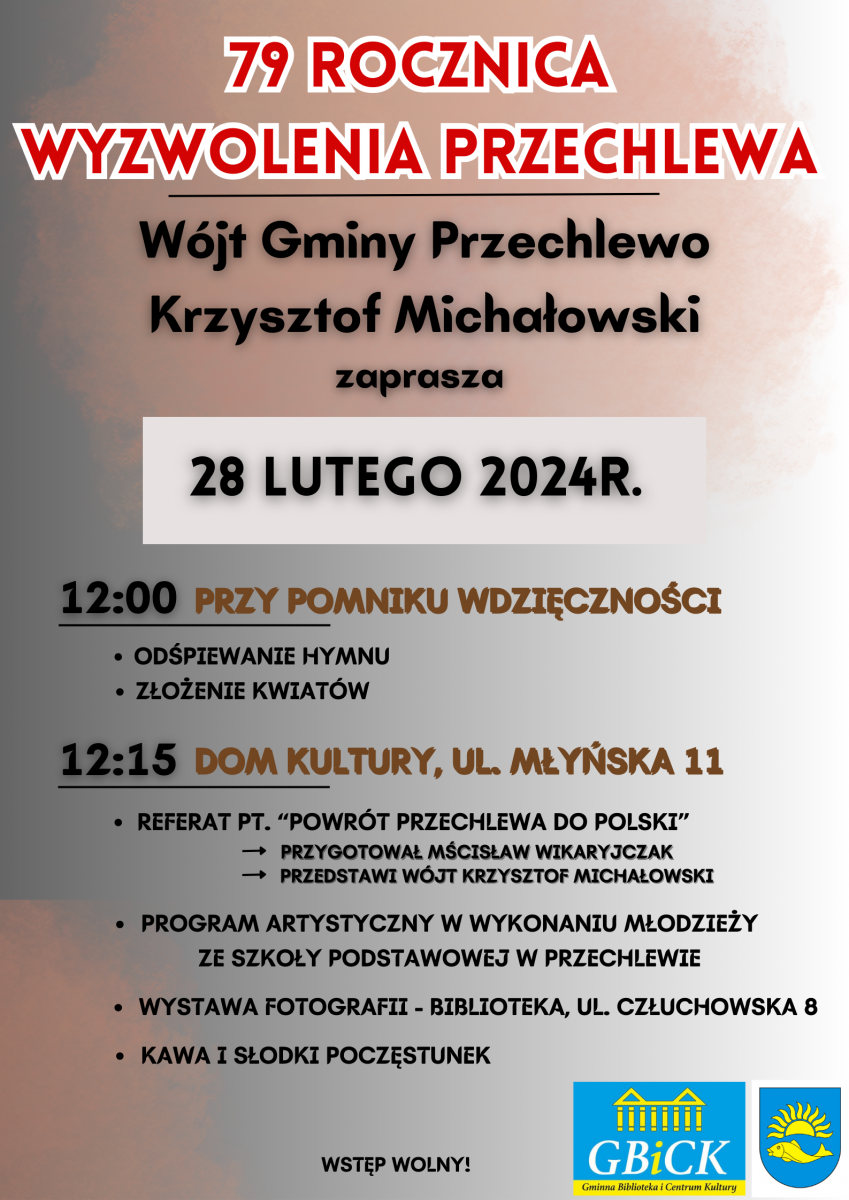 79 Rocznica Powrotu Przechlewa do Polski